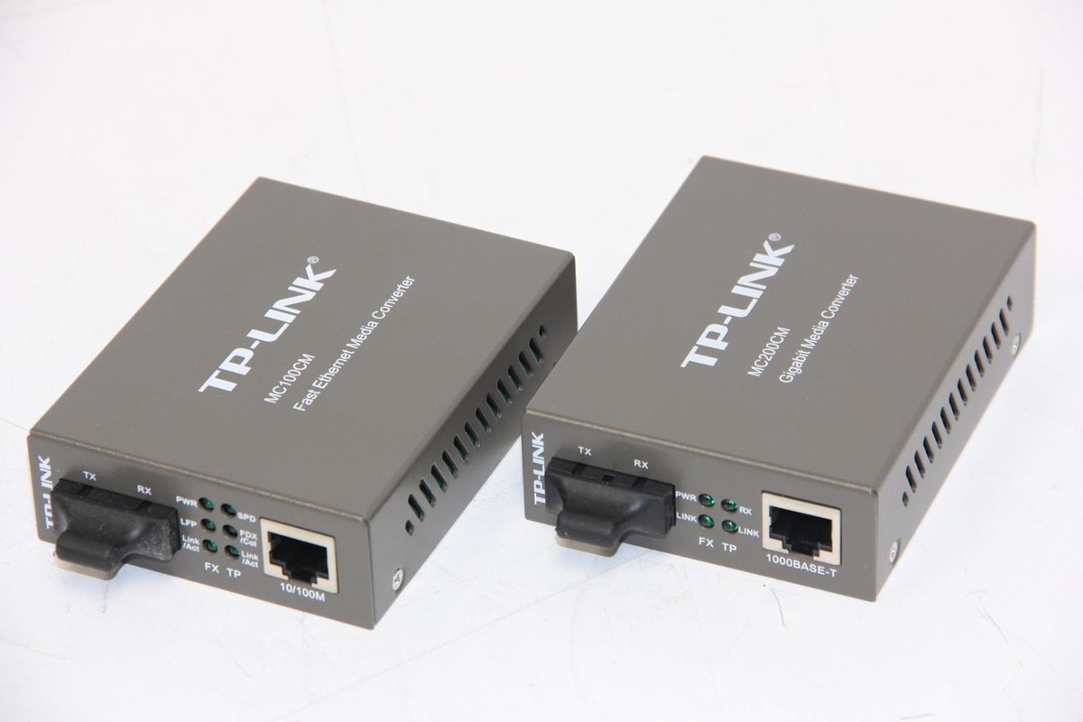 TP-LINK MC200CM Gigabit MC100CM Multimode Media Converters 