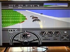 Bill Elliot&rsquo;s  NASCAR Challenge Nintendo NES Video Game With Manual - Tested