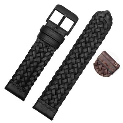 Ricambio Sostituzione Vera Pelle + Nylon Cinturino Per - Foto 8