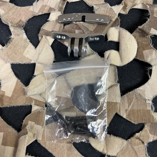 NEU HK Army Action Sportbrille/Lauf Kamera Halterung Paket-2 Halterungen-Gold/Birke - Bild 4 von 6