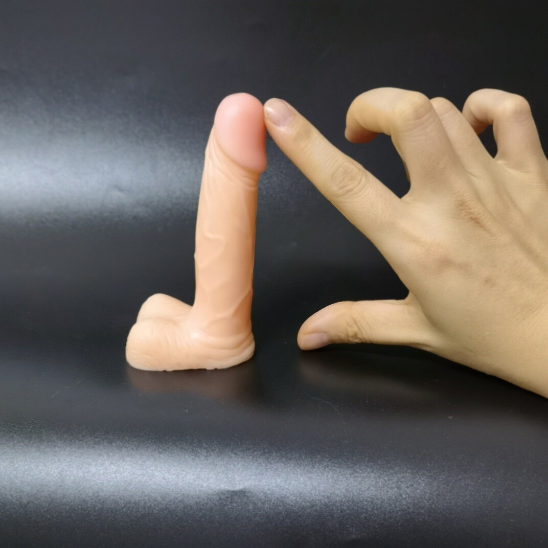 Realistic Small Penis Anal Dildo Vaginal Sex Mini Cock Prostate Butt Plug  Toy | eBay