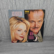 MAN TROUBLE Laserdisc LD WIDESCREEN FORMAT VERY GOOD CONDITION GREAT FILM 