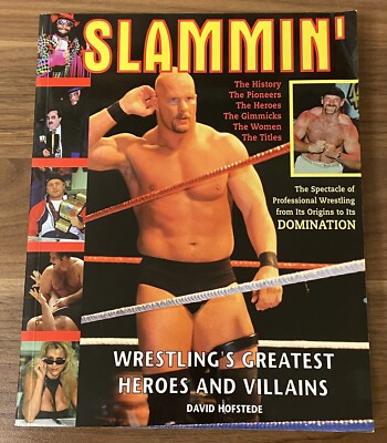 Slammin  - Wrestling s Greatest Heroes and Villains (Taschenbuch)