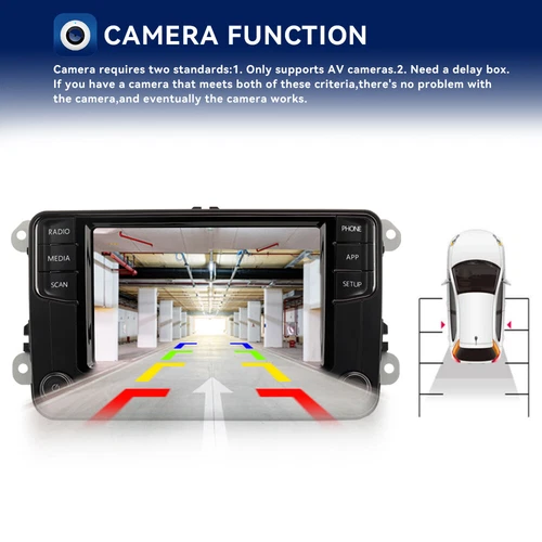 Für VW Autoradio RCD360 Pro 2 RCD440 PRO 187B AndroidAuto Wireless CARPAY BT - Bild 10 von 15