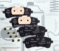 Mercedes-Benz Bremsbel&auml;ge-Satz , Bremskl&ouml;tze, HA, W205 W217 W222