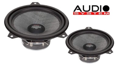 Audio System RFIT Lautsprecher - 2-Wege System Für BMW E46 165mm Komponenten