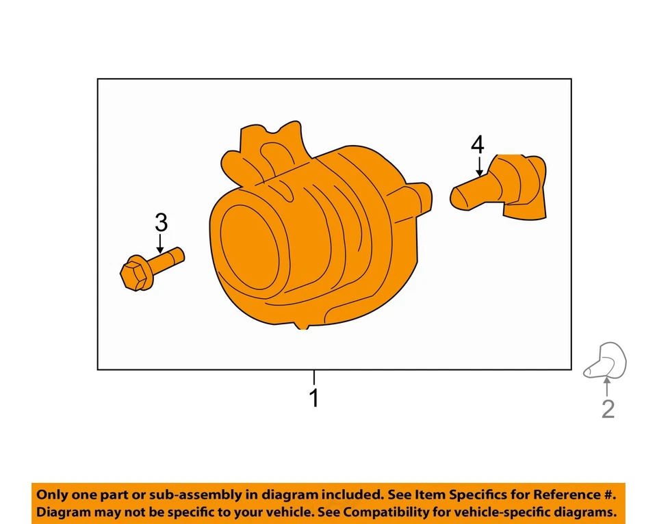 Luz de conducción usada se adapta a: Cadillac Cts 2011 parachoques antiniebla montado grado A Foto 3 de 4
