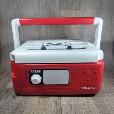 #ad Presto Slow Cooker Unisex 6qt Red Nomad 6 Traveling Portable Locking Lid 06011 $54.88