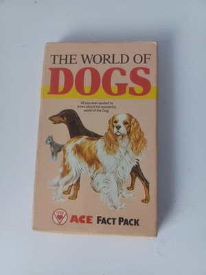Ace Fact Pack The World of Dogs - Illustrated Guide Ref 410 003 Made in France