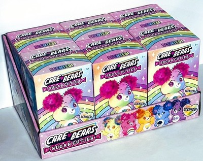 Care Bears Sugar Cuties Full Set of 6 w/ Display Box 2026 NEW MINT Sealed Codes