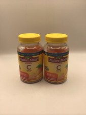  2 Nature Made Vitamin C 250 mg, Dietary Supplement, 160 Gummies 12/2027 FRESH 