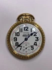 Antique Waltham Gold Filled 17 Jewels Pocket Watch Pre-Owned Runs (29-24)