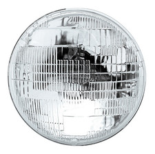 7 Sealed Beam 12v Halogen Headlight W Glass Lens