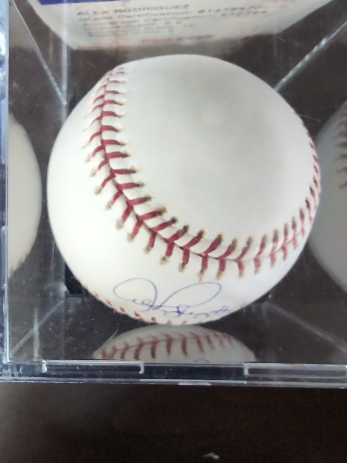 Alex Rodriguez Signed Autographed Baseball PSA DNA 9.5 Sealed view 4