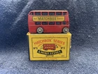 Vintage Matchbox Series No. 5 - Red London Bus w/ Box - A Moko Lesney Original!