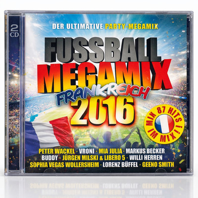 Fetenhits Fußball 2x CD Ultimative Party Megamix 87 Hits WM EM Fans Sealed K2250