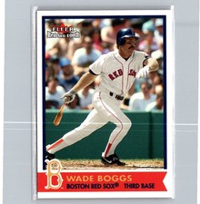 2001 Fleer Boston Red Sox 100th Anniversary #26 Wade Boggs