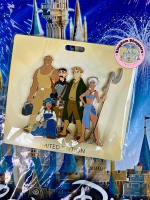 2025 Disney Destination D23 WDI MOG Pin Squad Goals Atlantis LE