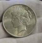 1925 US Peace Silver Dollar $1 Nice AU+
