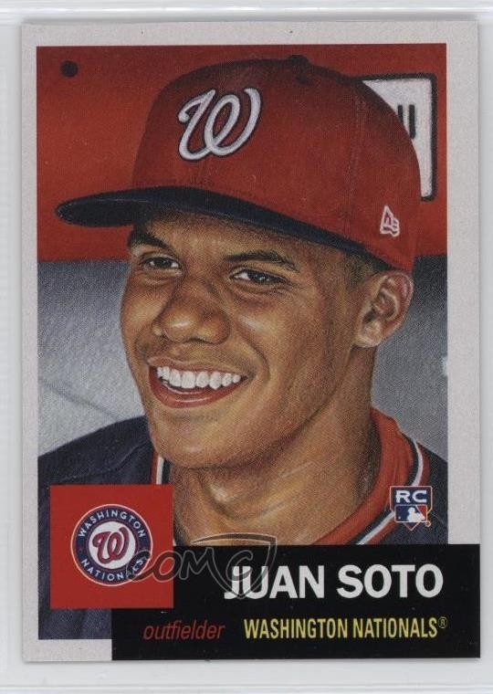 2018 Topps Living Set Online Exclusive /28572 Juan Soto #43 06qq