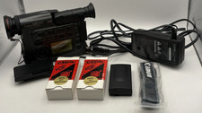 Vintage Canon UCS3 Hi8 Video 8 Camcorder Original Box Accessories BundleUNTESTED