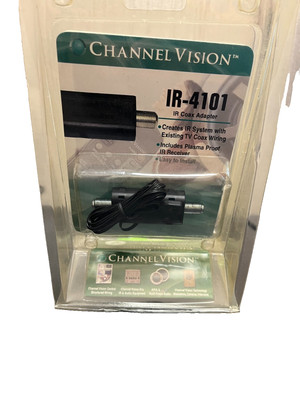 Channel Vision IR4101 IR Receiver (Used to send InfraRed (IR) over Coax)