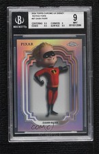 2024 Topps Chrome Disney Refractor Dash Parr #97 BGS 9 MINT 1fl4