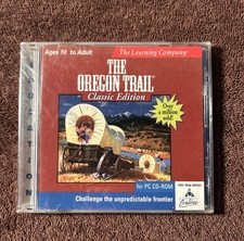 The Oregon Trail classic edition for PC CD-ROM 1997 learning educational