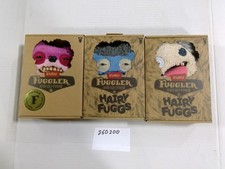 ZURU Fuggler Hairy Fuggs Ugly Plush Stuffed Monsters Toy Small Multicolor Lot 3