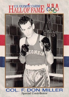 1991 Impel U.S. Olympic Hall of Fame Col. F. Don Miller Contributor #73 (NM)