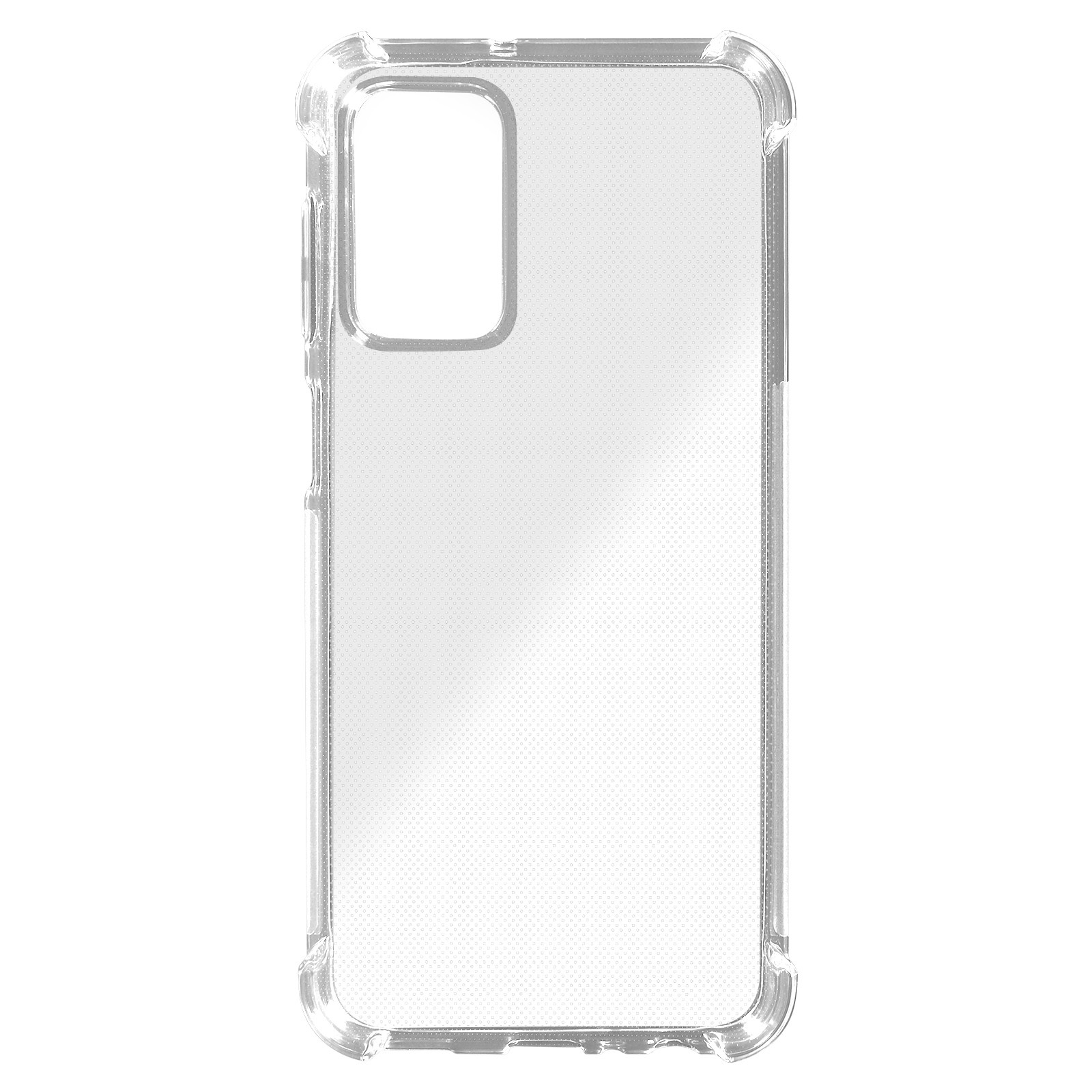 Coque M23 5G antichoc transparente en silicone flexible à coins renforcés