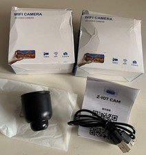 2x Wi-Fi W-Lan Mini Kamera Überwachungskamera SmartCam App-Steuerung zwei Stück