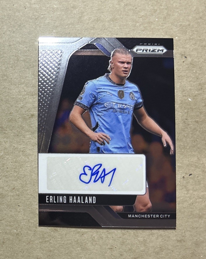 2024-25 Prizm Premier League Soccer Erling Haaland Manchester