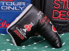 Scotty Cameron 2008 Club Cameron MEMBER Black Titleist Blade Headcover