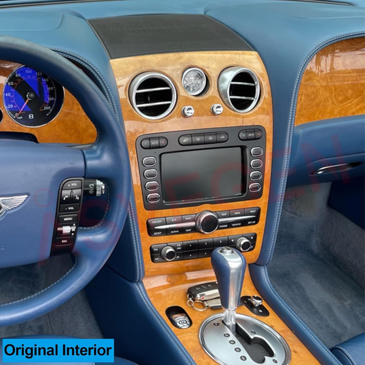 Upgrade Car Radio Tesla Screen Head unit for Bentley Continental GT 2004-2011