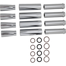Arlen Ness Deep Cut Chrome Pushrod Tube Cover...