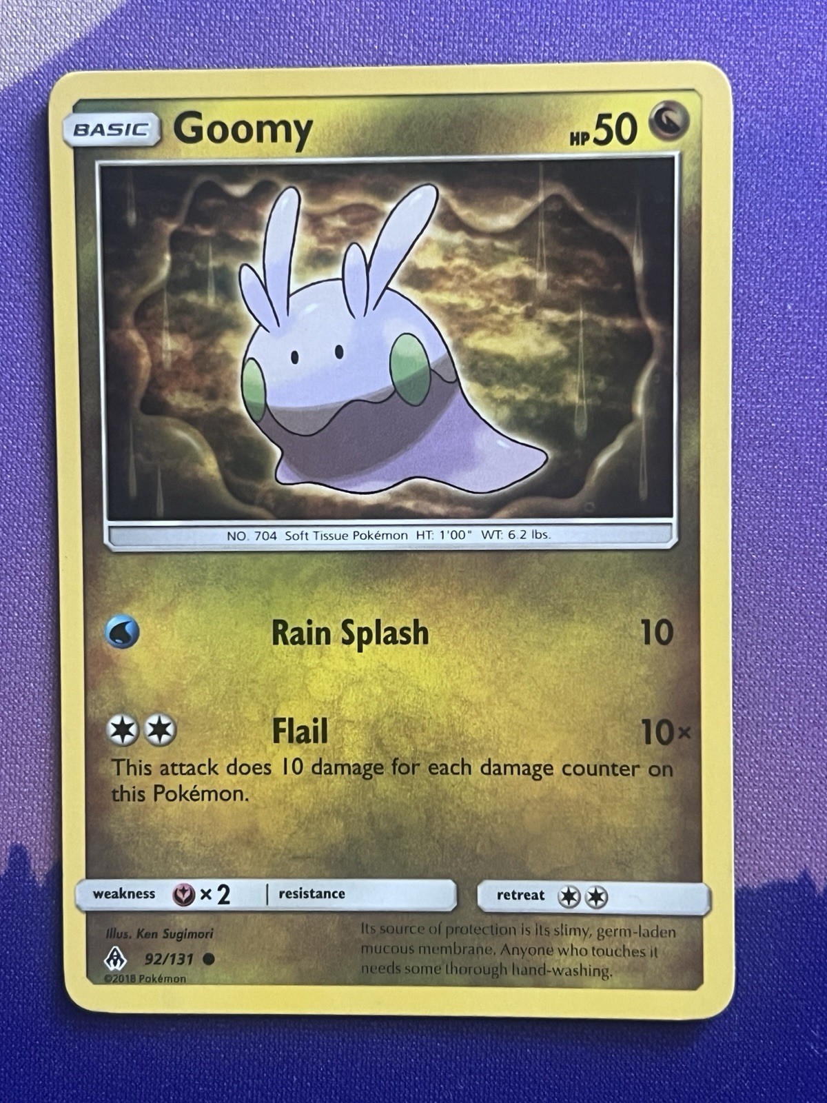 Goomy 92/131 Common - Pokemon Sun & Moon Forbidden Light Card