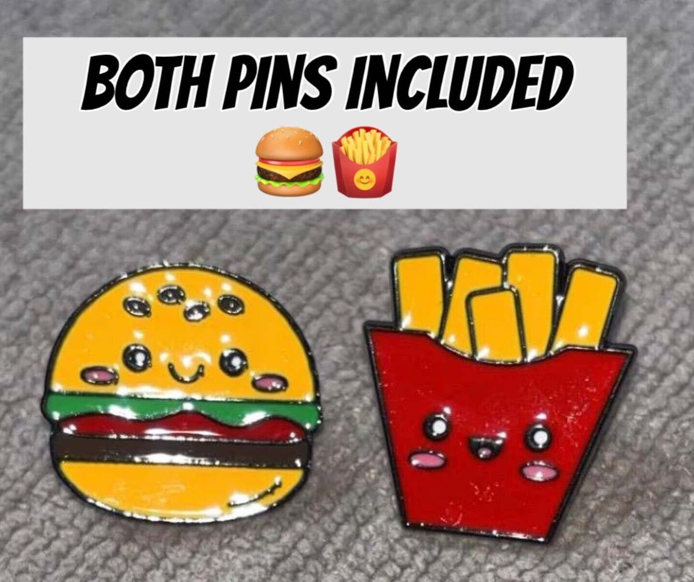 COMPRA 2 OBTÉN 1 GRATIS! Insignia de prendedor de comida divertida - comida rápida, amante de los bocadillos, ramen, regalo