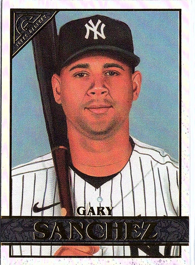 2020 Topps Gallery #40 Gary Sanchez Rainbow Foil