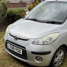 Hyundai I10 1.2 Style 2009 - 5 door -  Silver in good condition and drives well