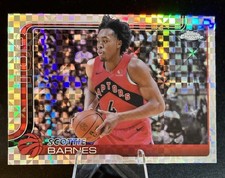 2025 Topps Chrome Scottie Barnes #203 X-Fractor Toronto Raptors