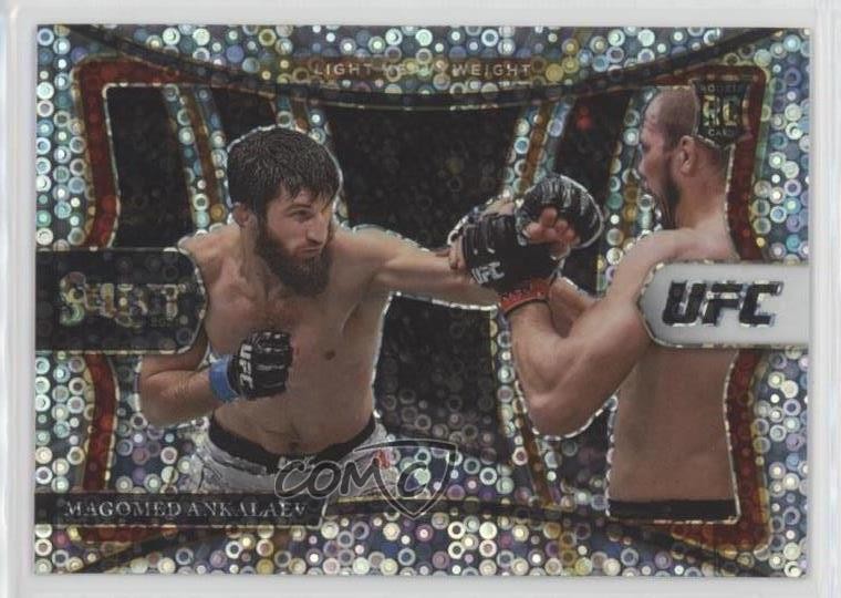 2021 Panini Select UFC Premier Level Disco Prizm Magomed Ankalaev #159 0b5q