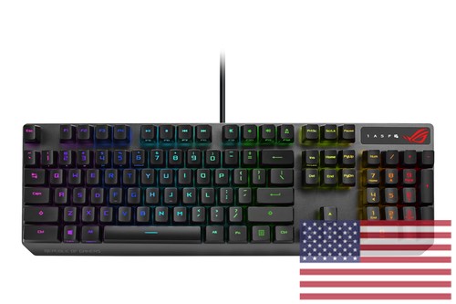Asus Clavier ROG Strix Scope RX QWERTY US - Picture 1 of 7