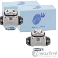 2X Blue Print Radbremszylinder Hinten Passend FÜR Hyundai Accent Atos Getz