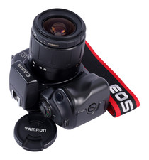 Canon EOS 700QD AF 35mm Film SLR c/w Tamron AF 28-80mm f/3.5-5.6 ASPH Lens Kit