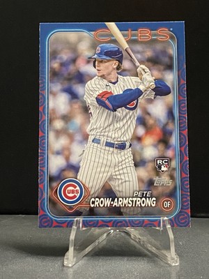 2024 Topps Series 2 Team Color Logo Border Pete Crow-Armstrong Rookie SSP RC 407