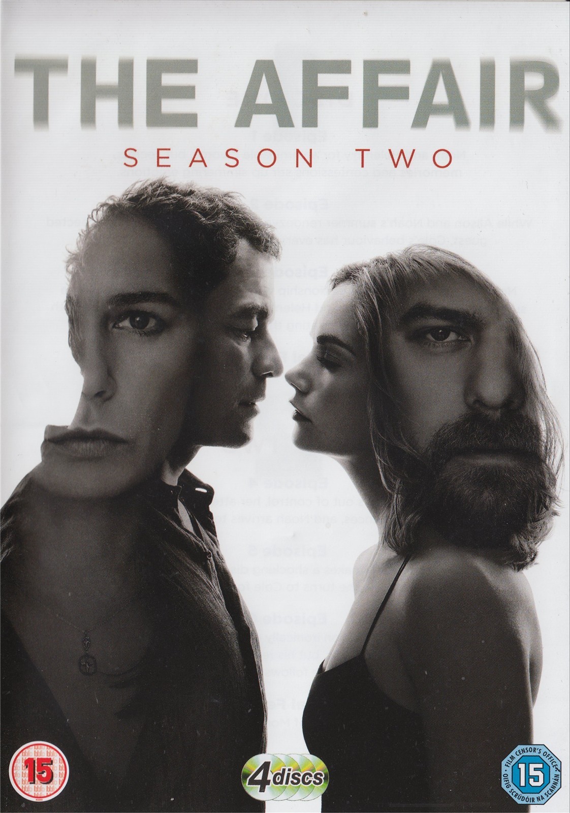 The Affair Season Series 2 NEW Region 2 DVD