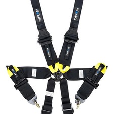Nrg Innovations Sbh-hrs6pcbk 6-point Fia Harness Black