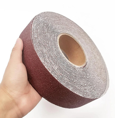 SATC 2/5 Rolls 2''x50yd A/O Sandpaper Roll 60 Grit 50mmx45.7m For Dry&Wet Sanding
