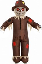 Inflatable Scarecrow Costume for Kids, Funny Blow Up Costumes